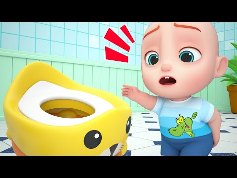 Poo Poo Poo Song 💩 | Let’s Poo in the Potty | Healthy Habit Song for Kids