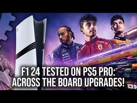 F1 24 - PS5 Pro Hands-On - Ray Tracing and PSSR Upgrades Tested