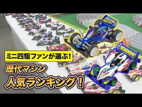 ファンが選ぶ！ミニ四駆全マシンの人気ランキング！