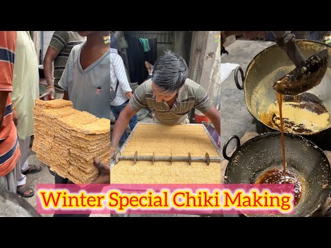 Winter Special Chiki Making😍😍 Sardiyo ka tohfa🤩🤩