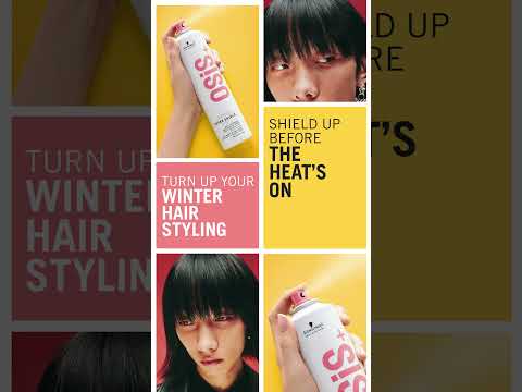 Winter-Proof Your Style! OSiS Heat Protectants & Serums Keep Your Look Fresh All Season