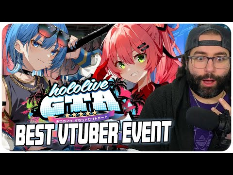 Starting To Watch The Best Vtuber Event Of 2024 - HoloGTA Part 1