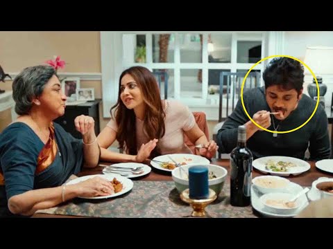 Nagarjuna & Rakul Preet Singh Telugu Ultimate Food Scene || Telugu Movies || Kotha Cinema