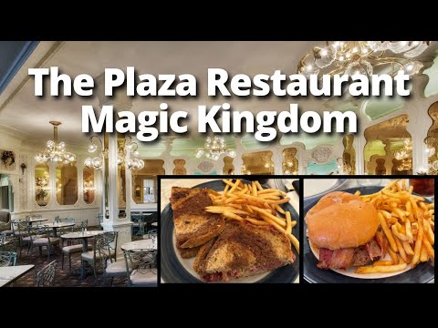 The Plaza Restaurant Magic Kingdom Disney World | Great Burgers & Ice Cream!