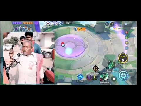 When noob plays Pokemon unite Hindi version #shortfeed #video #viral #videofeed