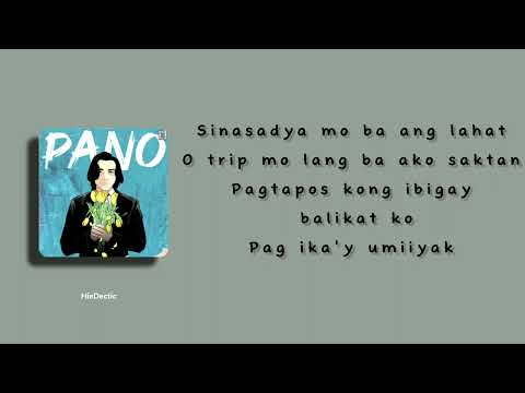 Pano // Zack Tabudlo (lyrics)