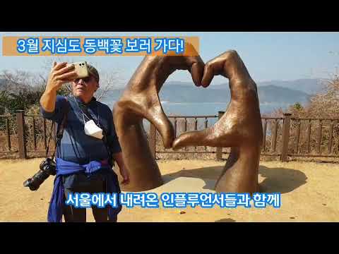 2022. 3월 거제도여행 동백섬 지심도 힐링 (장승포항-지심도 15분) 내고향 장승포