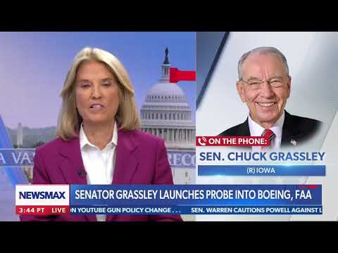 Grassley to Newsmax: Boeing Owes Explanation to Taxpayers