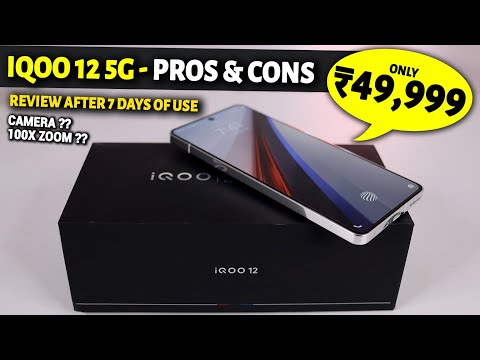 IQOO 12 5G After 7 Days Of Usage | Unbiased REVIEW | Camera Quality | 100X Zoom Test