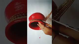 Matka decoration ideas//How to decorate Matka for Diwali//Easy and simple Matka decoration//