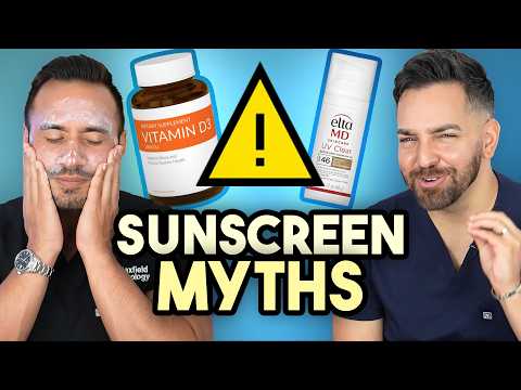 DEBUNKING INSANE SUNSCREEN MYTHS: Homemade Sunscreen, Dangerous Chemicals, and Vitamin D Deficiency