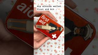 DIY Altoids Wallet 💕 First Aid Kit 🏥 #diy #diygift #minimakeup