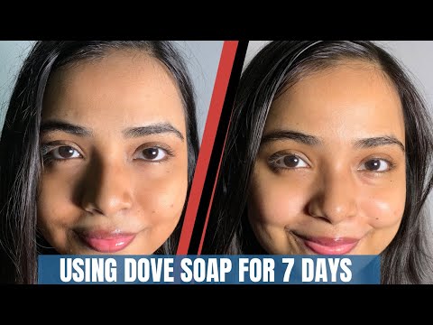 Dove Soap Honest Review ( 7 days live challenge) | How to get glowing skin within 7 days ||