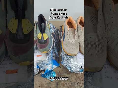 Nike airmax and Puma ignite shoe for repair ( from Kashmir ). #nike #puma #repair #restoration