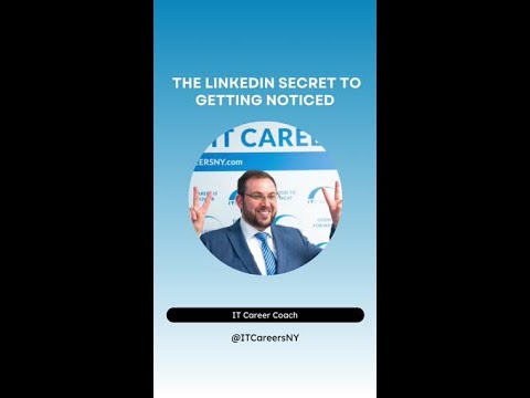 The LinkedIn Secret to Getting Noticed