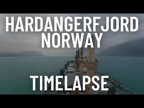 HARDANGERFJORD NORWAY (rainy) TIMELAPSE