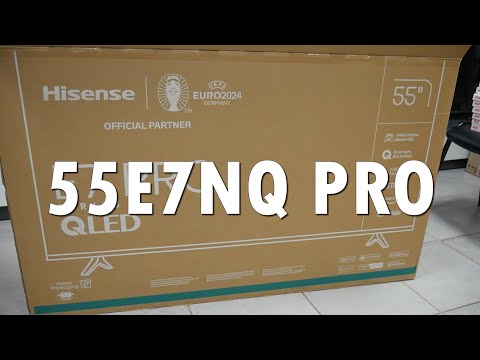 Hisense 55E7NQ PRO -тепер ще яскравіше!