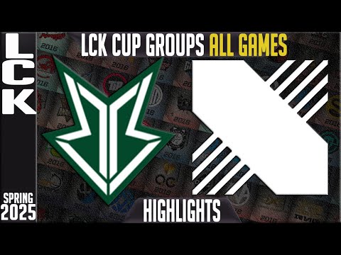 BRO vs DRX Highlights ALL GAMES | LCK CUP Spring 2025 Groups | OKSavings Brion vs DRX