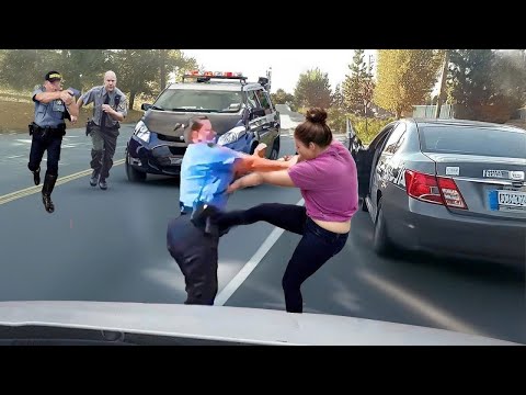 MOST BRUTAL High-Speed Police Chases Caught on Dashcam You Wouldn't Believe if Not Filmed  #95