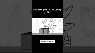 Shadow receives a holiday gift. #sonicthehedgehoganimation #shadowthehedgehog #sonicanimation