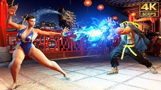 STREET FIGHTER 6 - High Level Gameplay #3 (All Characters) Battle Hub Beta @ 4K 60ᶠᵖˢ ✔