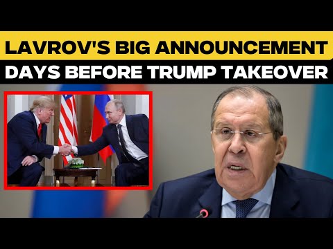 LIVE: Russian Foreign Minister Sergey Lavrov Holds News Conference | Ukraine War | Putin | US, Trump