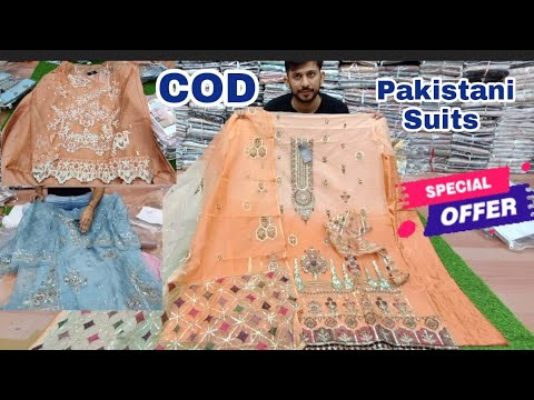 Lowest Price Branded Pakistani Fancy Partywear Suits at Wholesale Price @hyderabadshopping