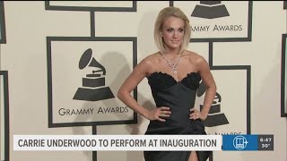 Carrie Underwood to perform at President-elect Donald Trump's inauguration