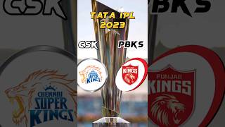 Csk vs pbks in ipl 2023 #shorts #youtubeshorts #ipl