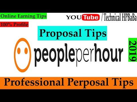 How to Submit a Professional Proposal on Peopleperhour in 2019  ||    PEOPLEPERHOUR  PROPOSAL || USA