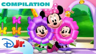 Minnie's Bow-Toons Fashion Day 🎀👗 | 20 Minute Compilation | @disneyjr