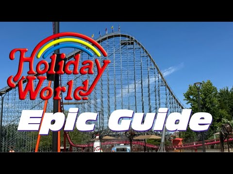 Holiday World Roller Coaster Review Santa Claus IN.