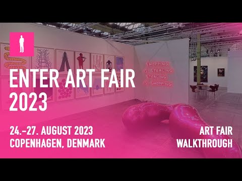 Enter Art Fair 2023, Copenhagen - Walkthrough