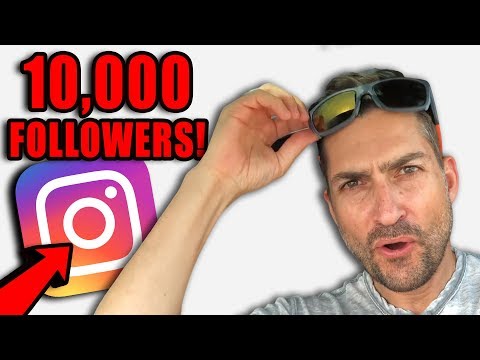 HOW TO GET 10,000 FOLLOWERS ON INSTAGRAM FAST!