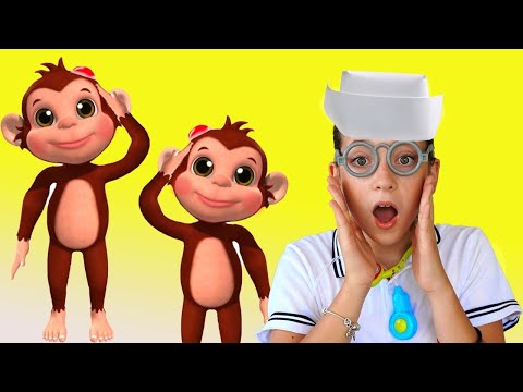 Five Little Monkeys|Kids Song by Kids Music Land