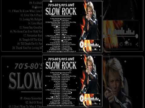 Slow Rock Ballads 70s 80s 90s - Bon Jovi, Led Zeppelin, Scorpion, U2, Eagles, Aerosmith, GNR Vol.2