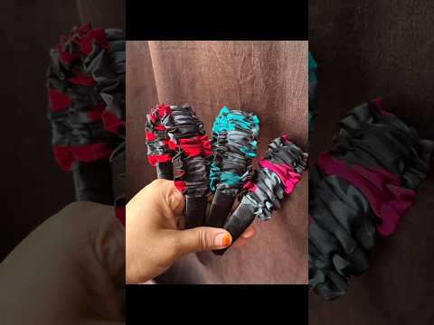 easy cloth hair band making#craft #diy #shorts #viral