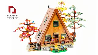 LEGO 21338 A-Frame Cabin - Ideas - Speed Build