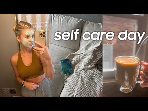 DAY IN MY LIFE VLOG | journal routine, mental health, skincare, yoga, cleaning + more!