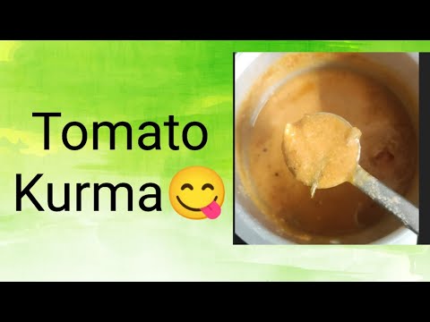 Tomato Kurma Recipe For Idli, Dosa 😋 தக்காளி குருமா😋|Easy Tasty Kurma Recipe 😋