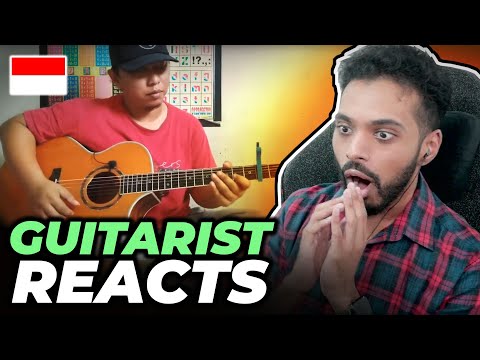 Guitarist Reacts to Alip Ba Ta - Black or White Fingerstyle Guitar Cover | First Time Reaction!