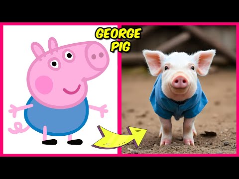 Peppa Pig Characters in Real Life 🐷 + Guess The Emoji Quiz + Their Favorite Things! | Mandy Mouse