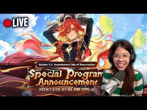 5.3 SPECIAL PROGRAM Livestream Watch Party! | Genshin Impact 5.3