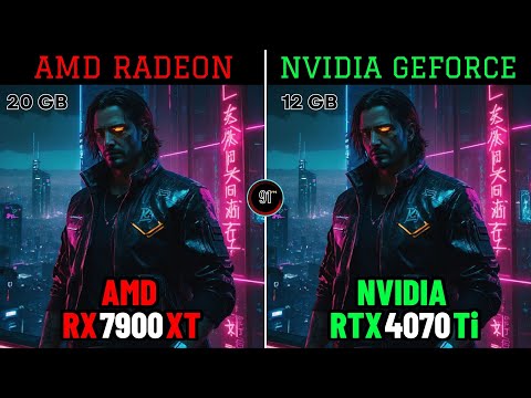 AMD vs NVIDIA : RX 7900 XT vs  RTX 4070 Ti Showdown