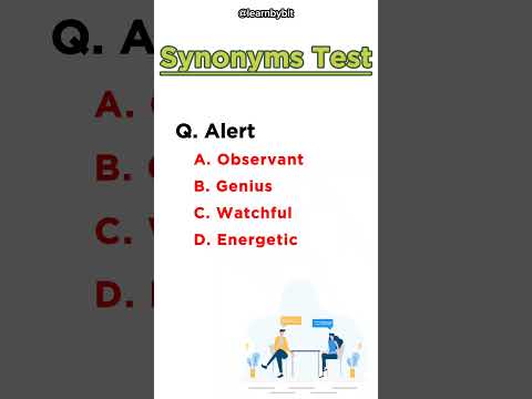 Synonyms Test Grammar Questions #synonyms #grammarquiz #bankpo #sscexam #synonymsforssc