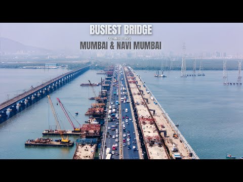 Vashi Creek Bridge 3 Latest Progress | Connecting Mumbai And Navi Mumbai