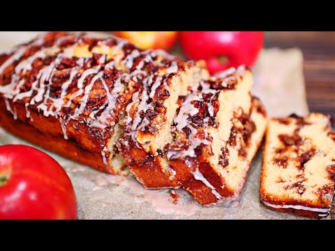 Apple Cinnamon Glazed Bread Recipe - Easy and Delicious Bread