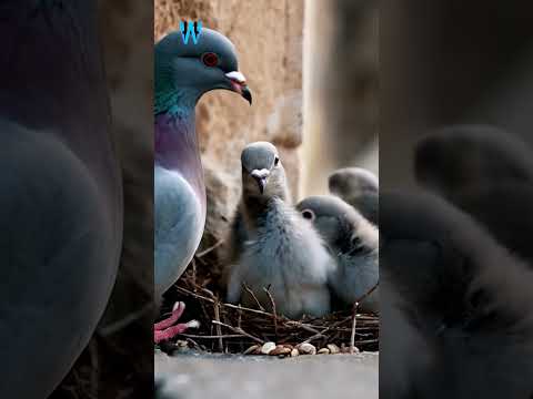 Witness The MOST ADORABLE Bird Families In Their Wild Nests from AI! SEP-95