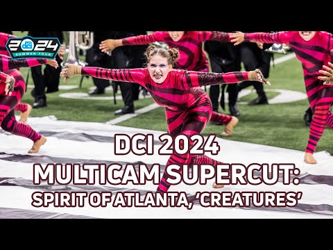 DCI 2024 Multicam Super Cut: Spirit of Atlanta, 'Creatures' 👹 | FloMarching