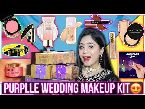 Affordable 😍Makeup Products from Purplle for Wedding Season ✨| Ronak Qureshi